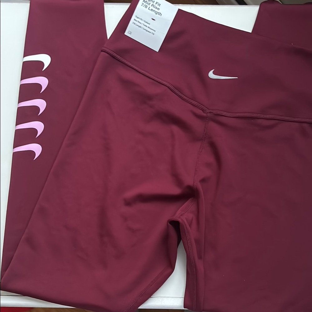 Nike Maroon Leggings